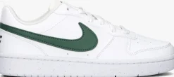 witte nike lage sneakers court borough low recraft (gs)