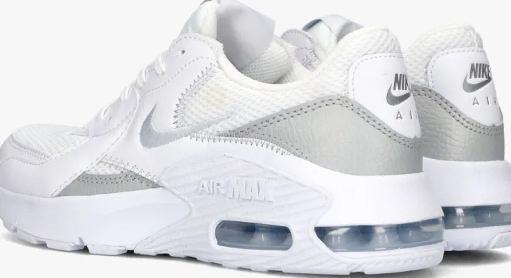 witte nike lage sneakers air max excee wmns