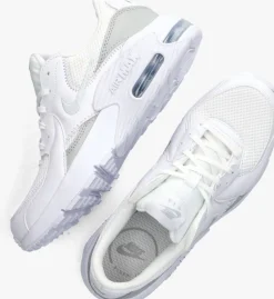 witte nike lage sneakers air max excee wmns