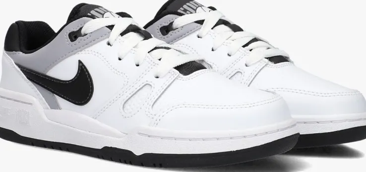 witte nike lage sneakers nike full force lo (gs)