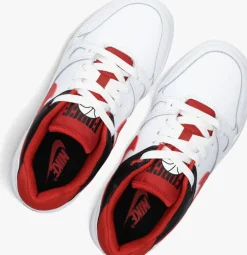 witte nike lage sneakers nike full force lo (gs)