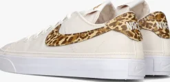 witte nike lage sneakers court legacy cnvs pt