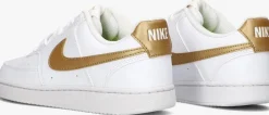 witte nike lage sneakers court vision low wmns