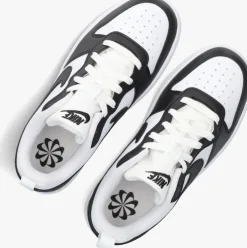 witte nike lage sneakers court borough