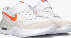 witte nike lage sneakers air max systm