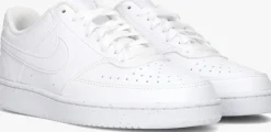 witte nike lage sneakers court vision low wmns