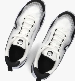 witte nike lage sneakers air max nova