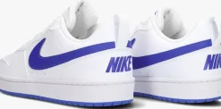 witte nike lage sneakers court borough low recraft