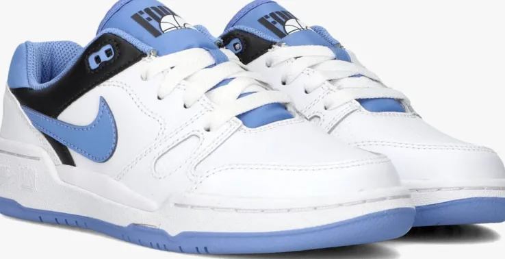 witte nike sneakers full force lo (gs)