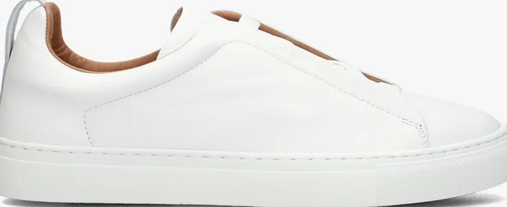 witte nokwol lage sneakers connor