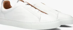 witte nokwol lage sneakers connor