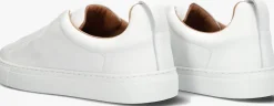 witte nokwol lage sneakers connor