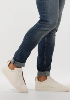 witte nokwol lage sneakers connor