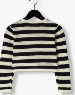 witte nono vest aiko striped cardigan