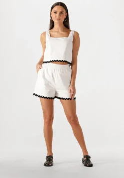 witte notre-v korte broek nv-frances