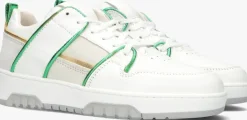 witte notre-v lage sneakers 06-351
