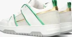 witte notre-v lage sneakers 06-351