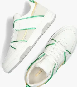 witte notre-v lage sneakers 06-351