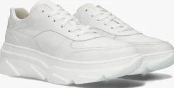witte notre-v lage sneakers 04-91