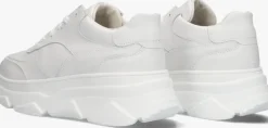 witte notre-v lage sneakers 04-91