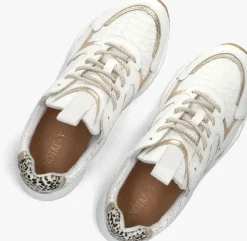 witte notre-v lage sneakers iva-06