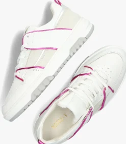 witte notre-v lage sneakers 06-351