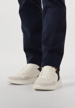 witte nubikk lage sneakers rock road wave