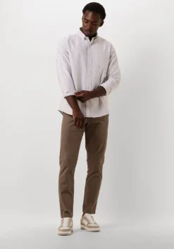 witte nubikk lage sneakers basket court heren