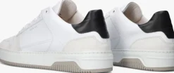 witte nubikk lage sneakers basket court