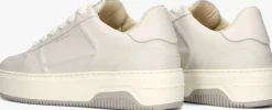 witte nubikk lage sneakers basket cole