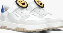 witte nubikk lage sneakers basket court jr