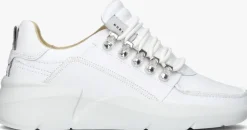 witte nubikk lage sneakers roque roman men