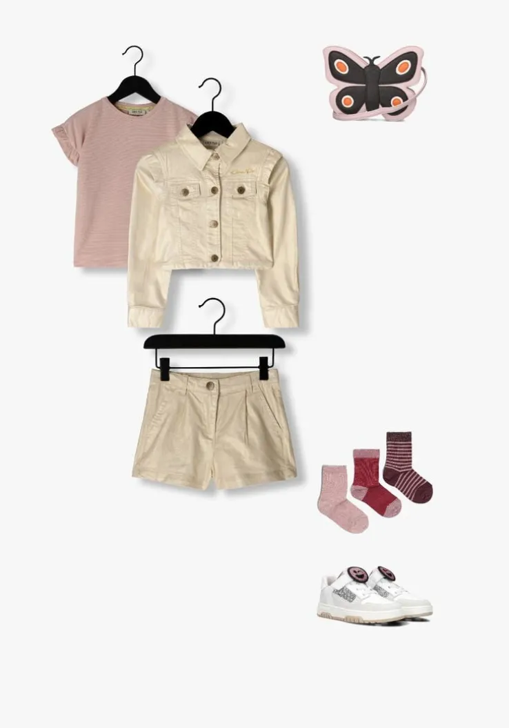 witte nubikk lage sneakers basket court jr g