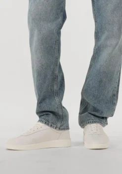 witte nubikk lage sneakers joro liber