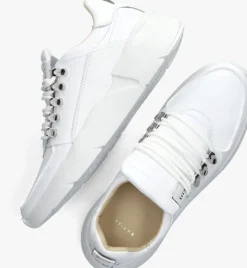 witte nubikk lage sneakers roque roman heren