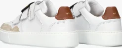 witte nubikk lage sneakers vince straps k