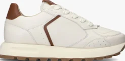 witte nubikk lage sneakers rose nomad