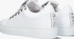 witte nubikk lage sneakers jagger classic