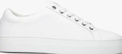 witte nubikk lage sneakers jagger pure