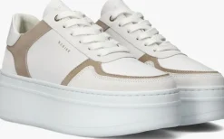 witte nubikk lage sneakers bayou platform