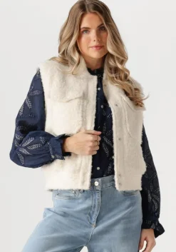 witte nukus gilet mia gilet boucle