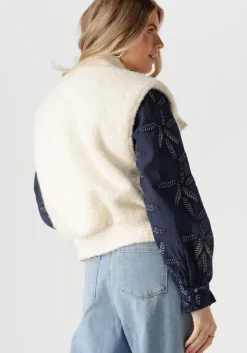 witte nukus gilet mia gilet boucle