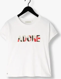 witte nukus t-shirt femke shirt adore