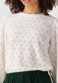 witte object sweater objlaila l/s re top noos