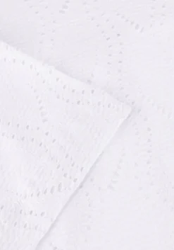 witte object top objava 2/4 lo o-neck top