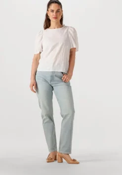 witte object top objilly s/s re o-neck top 138