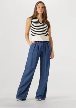 witte object top objviva re s/l knit top 138