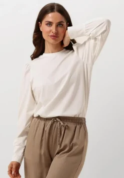 witte object tops & t-shirts objcaroline l/s top noos