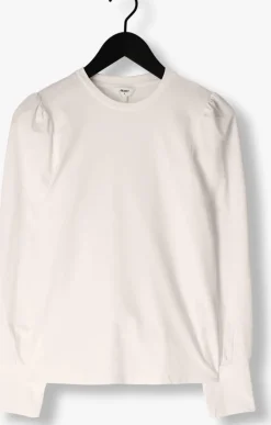 witte object tops & t-shirts objcaroline l/s top noos