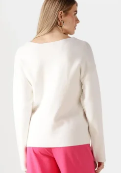 witte object trui objreynard v-neck pullover